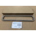 Stainless Door Handles Pair D Style 900mm x 25mm