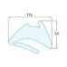 Universal Glass Partition Wedge Gasket Buckets (Various Sizes)